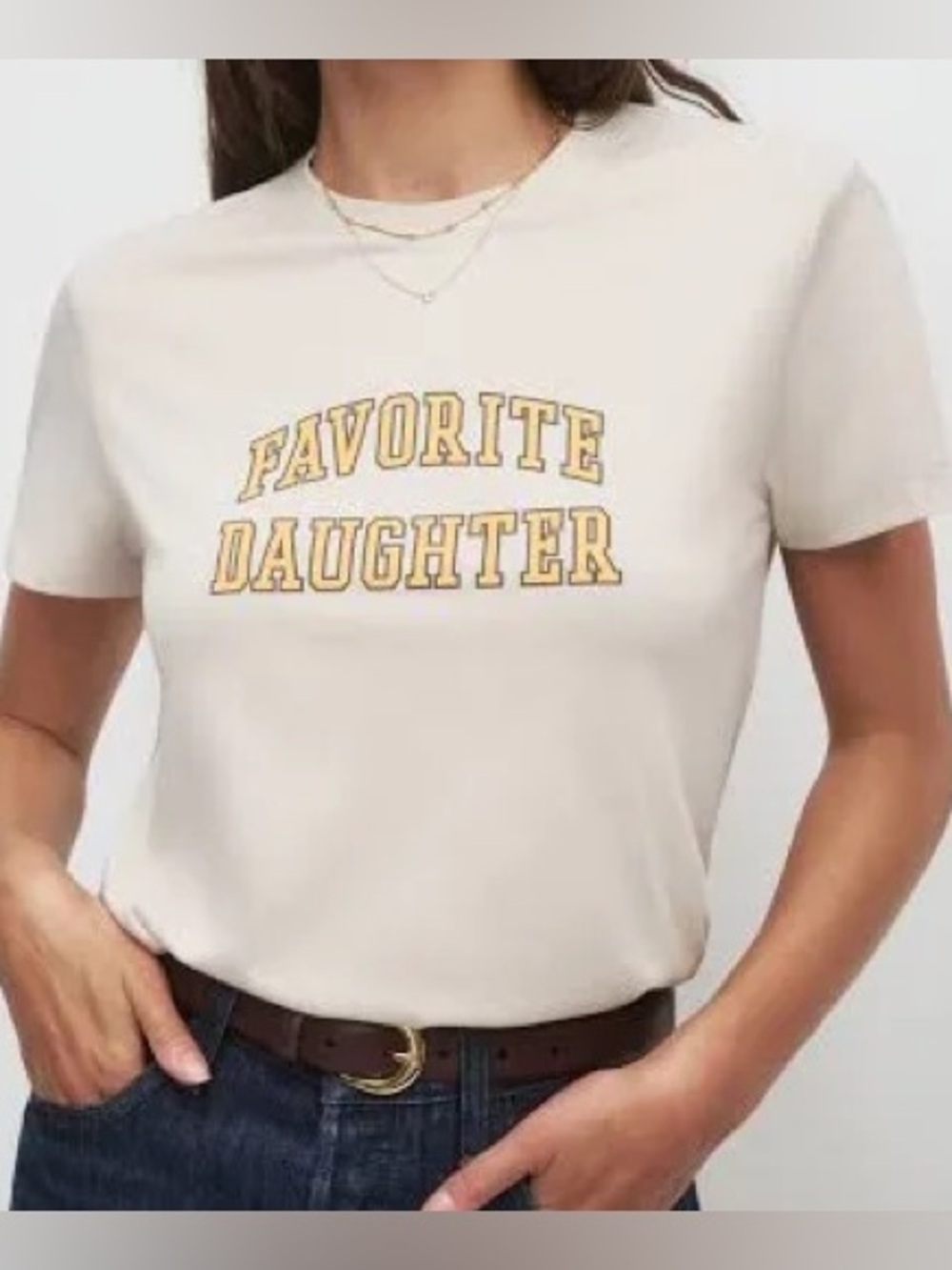 Favorite Daughter Collegiate Classic t-shirt NWOT